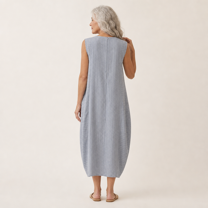 Enzo - Comfortable Summer Dress Without Sleeves
