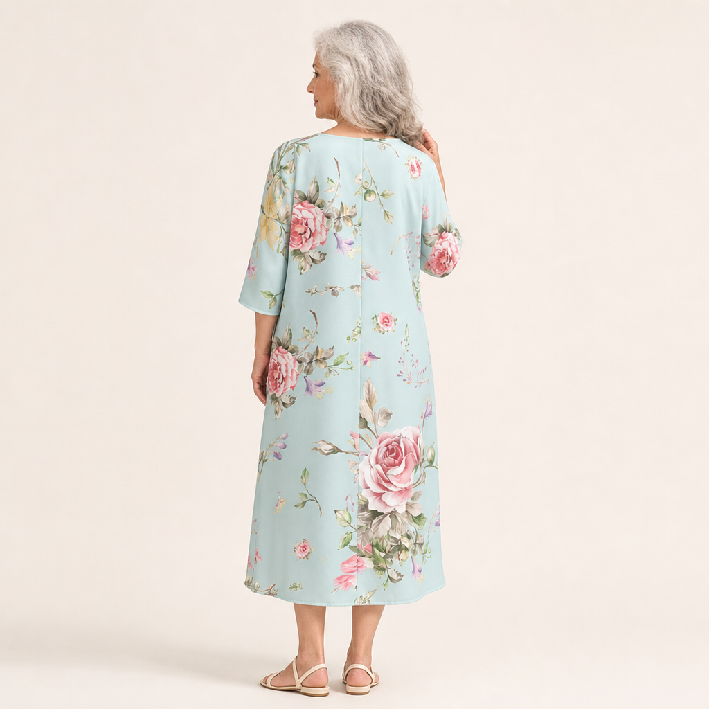 Rosalie - Long, flowing, chic, and comfortable dress