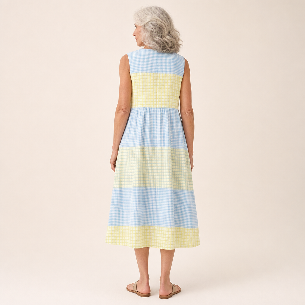 Aurélie - Comfortable Summer Dress Without Sleeves