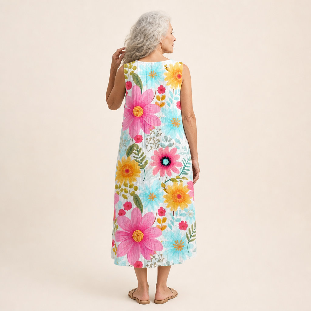 Manon - Comfortable Summer Dress without Sleeves