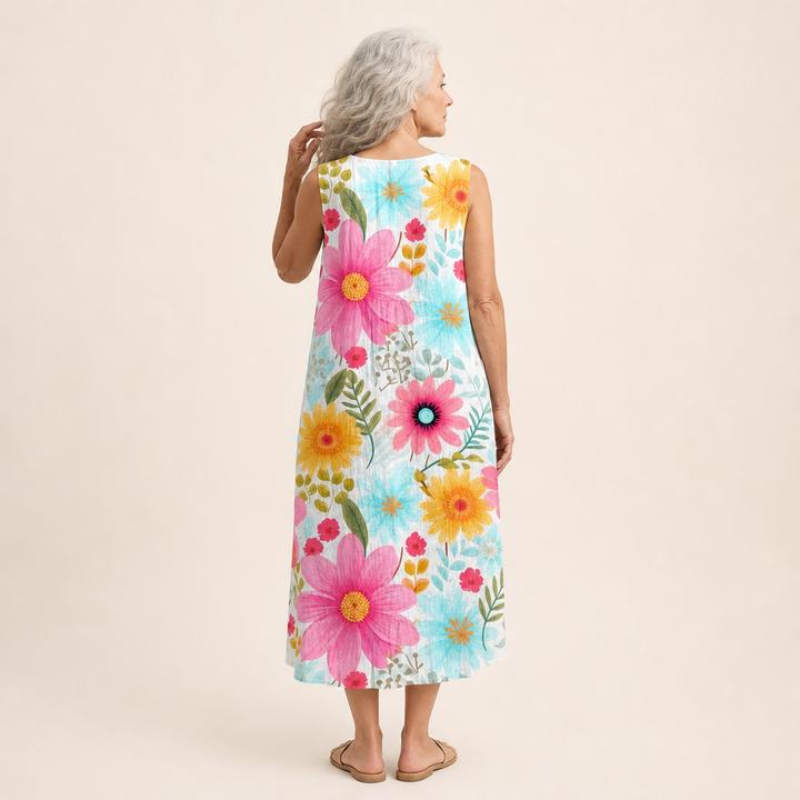 Manon - Comfortable Summer Dress without Sleeves