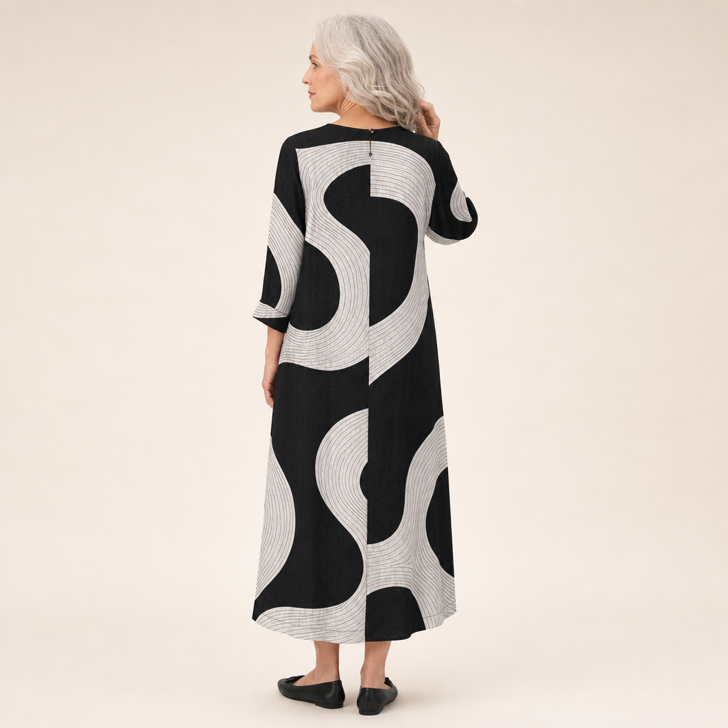 Ophélie - Flattering Printed Summer Dress