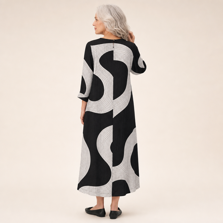 Ophélie - Flattering Printed Summer Dress