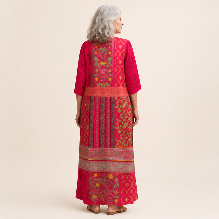 Iris - Long, flowing, chic, and comfortable dress