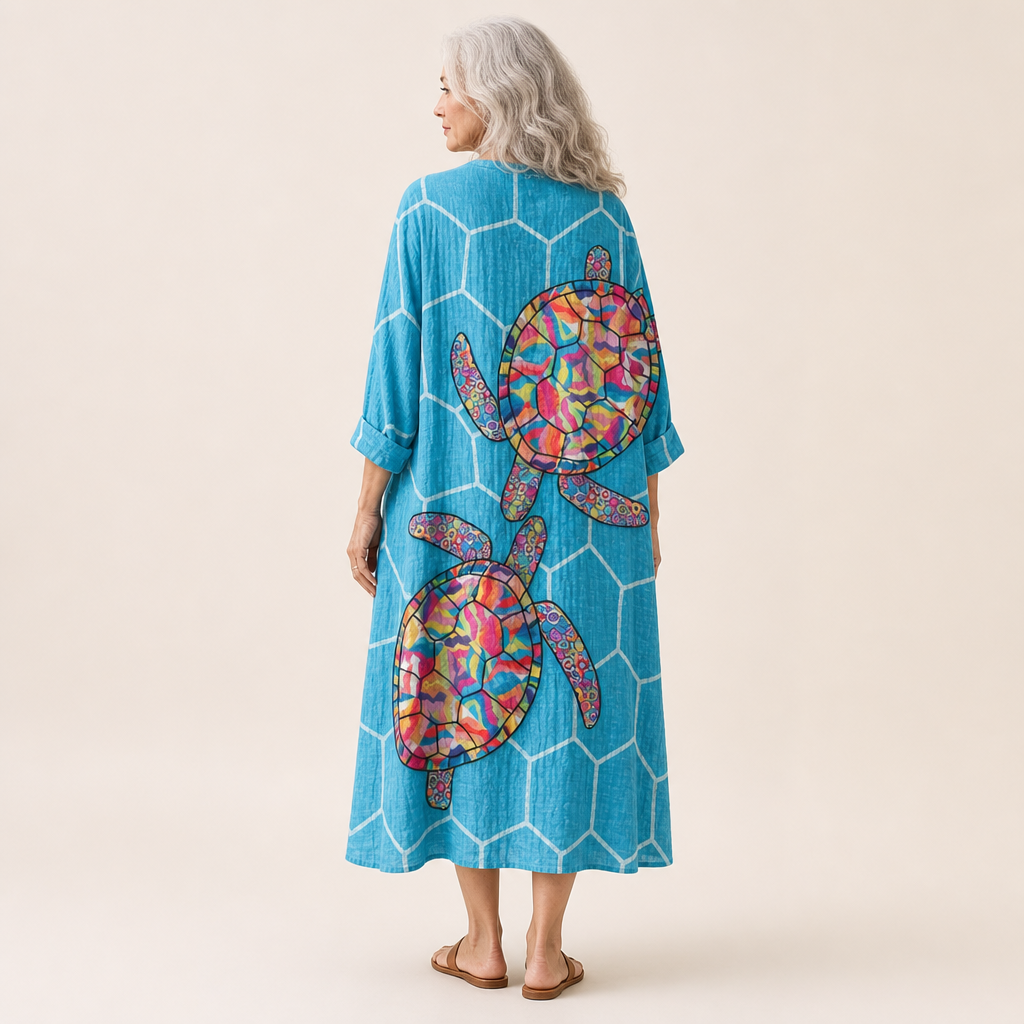 Éloïse - Flattering Printed Summer Dress