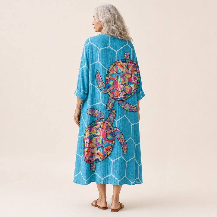 Éloïse - Flattering Printed Summer Dress