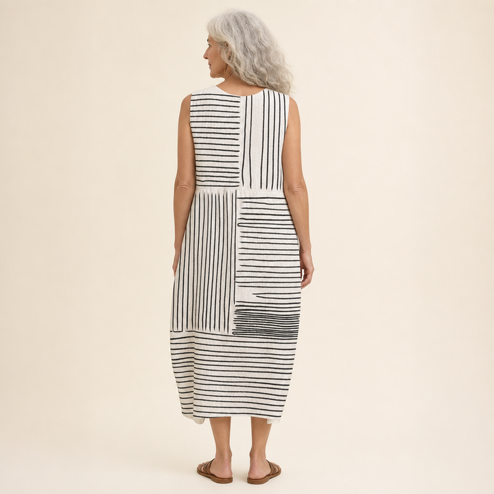 Vivienne - Comfortable Summer Dress Without Sleeves
