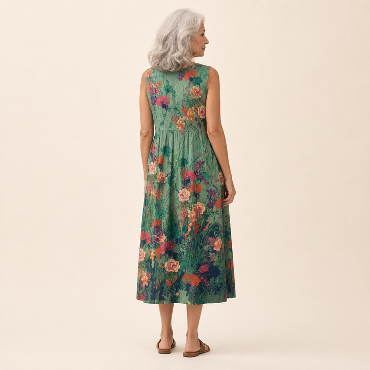 Juliette - Comfortable Summer Dress Without Sleeves