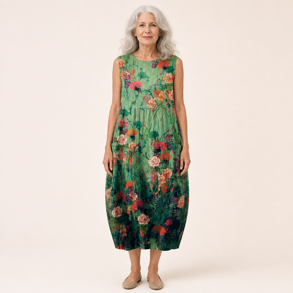 Juliette - Comfortable Summer Dress Without Sleeves