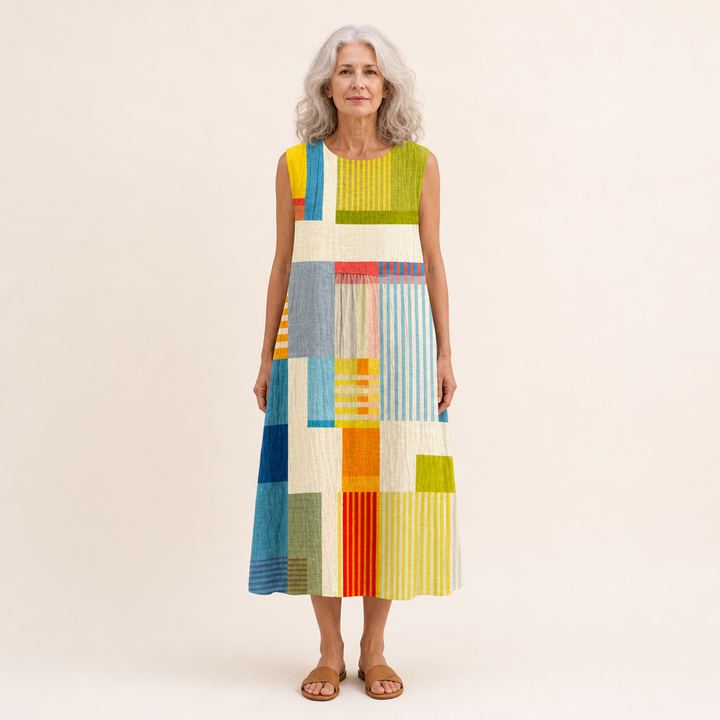 Léa - Comfortable Summer Dress without Sleeves