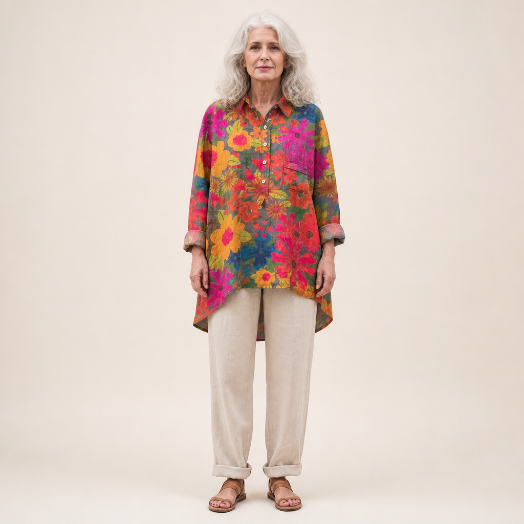 Silvia | Elegant Summer Blouse
