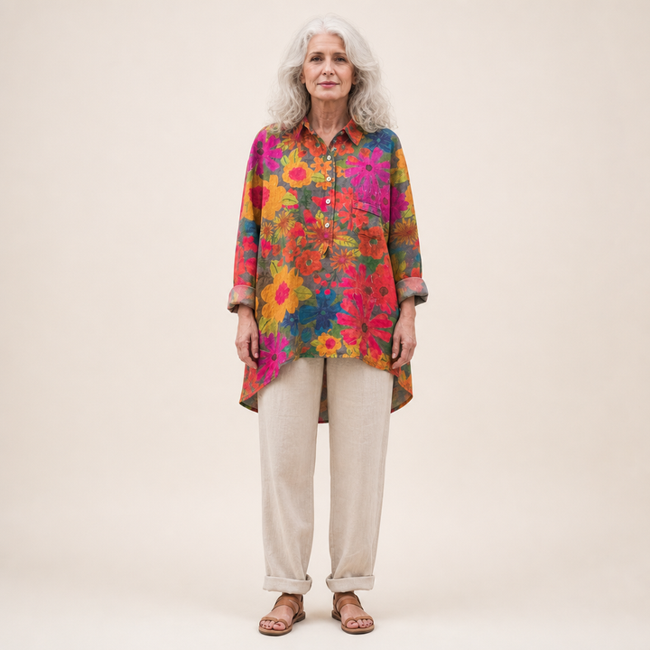 Silvia | Elegant Summer Blouse