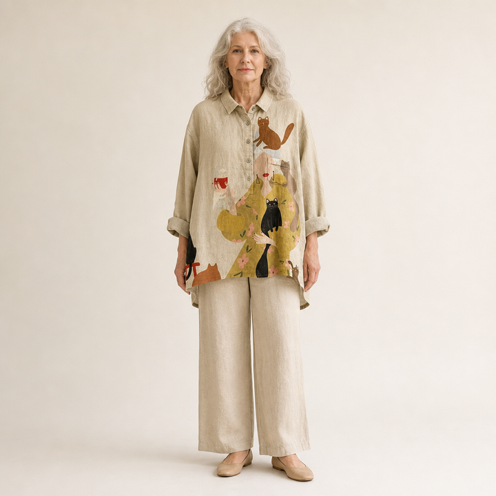 Tara | Elegant Summer Blouse