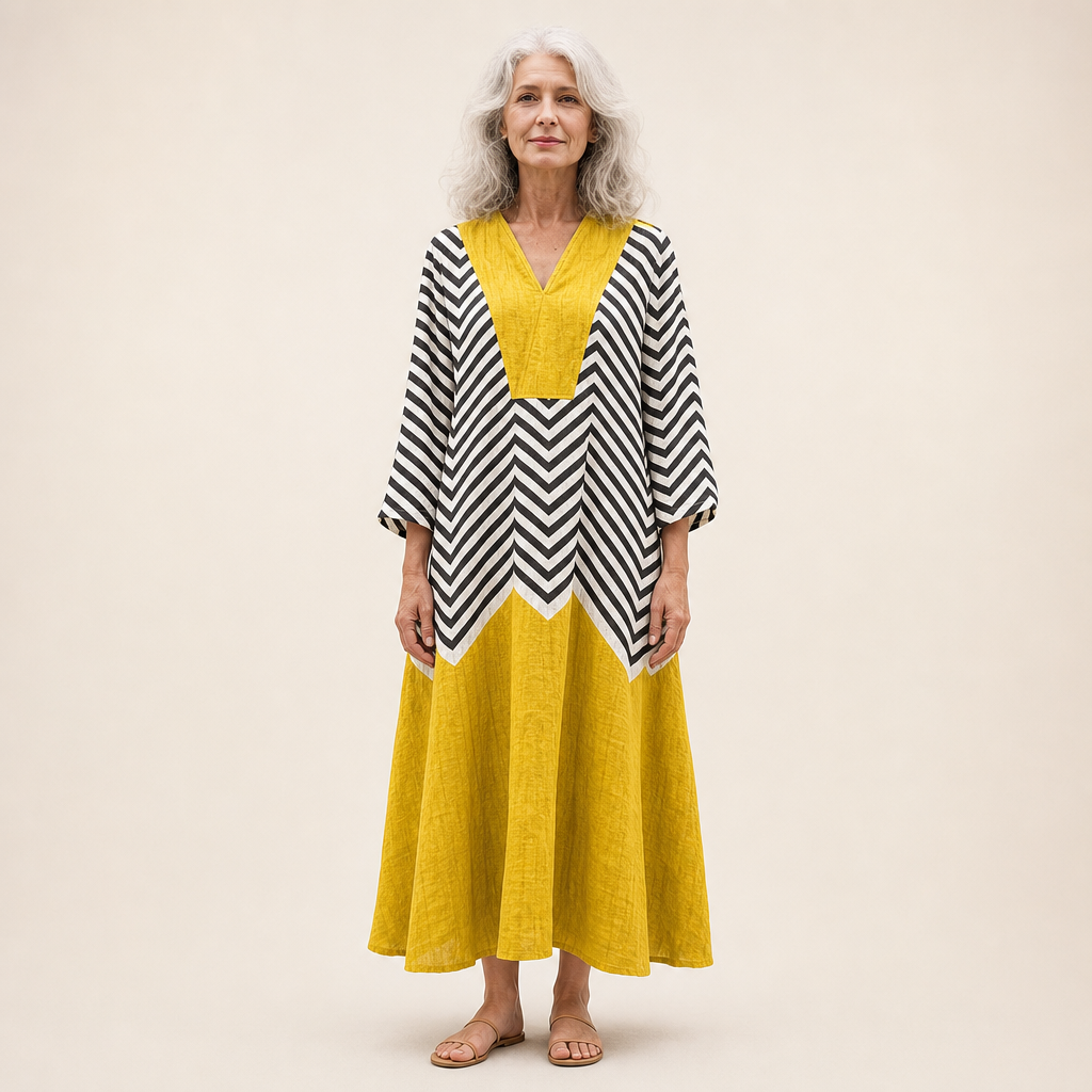 Bernadette - Flattering Printed Summer Dress