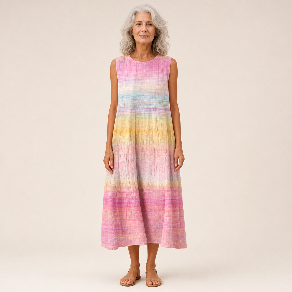 Esmée - Comfortable Summer Dress Without Sleeves