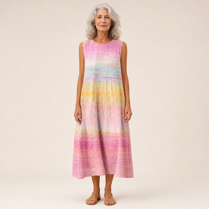 Esmée - Comfortable Summer Dress Without Sleeves