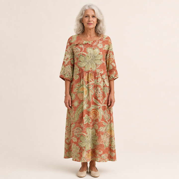 Zoe - Long, flowing, chic, and comfortable dress