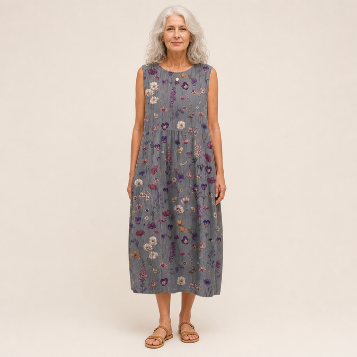 Mael - Comfortable Summer Dress without Sleeves