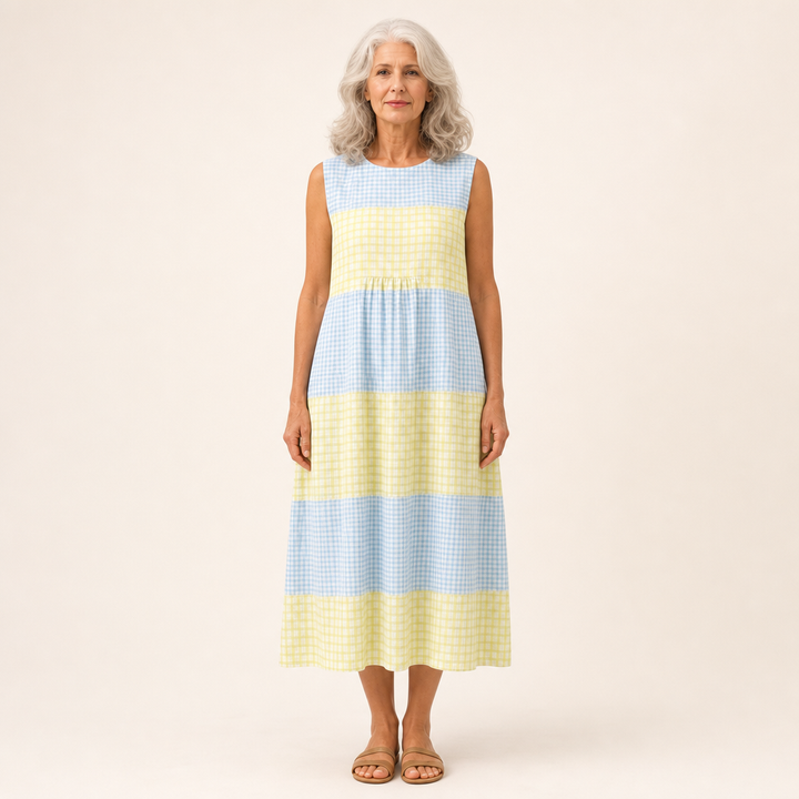 Aurélie - Comfortable Summer Dress Without Sleeves