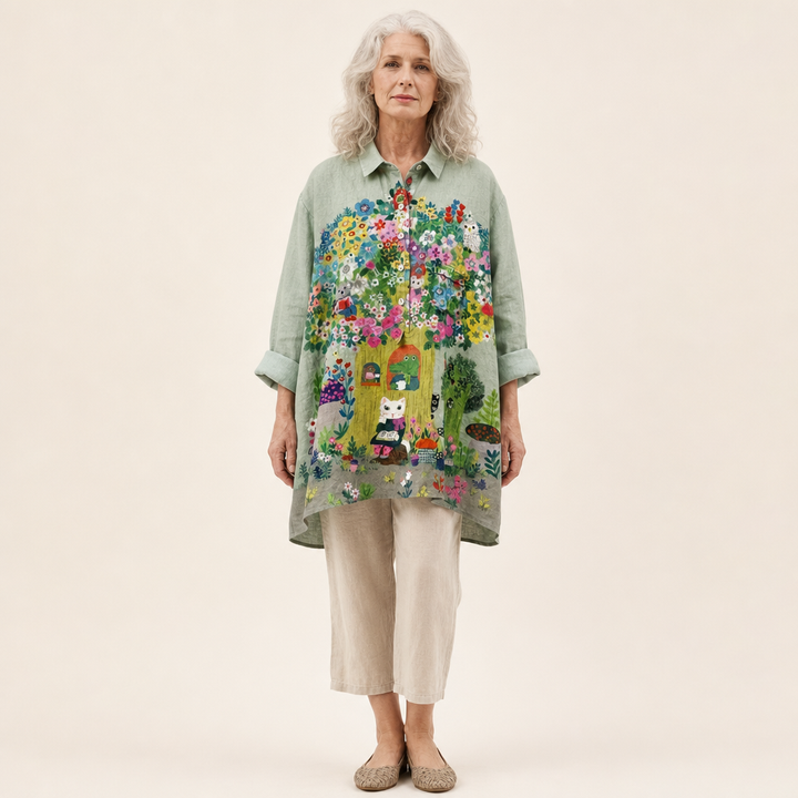 Caroline | Elegant Summer Blouse