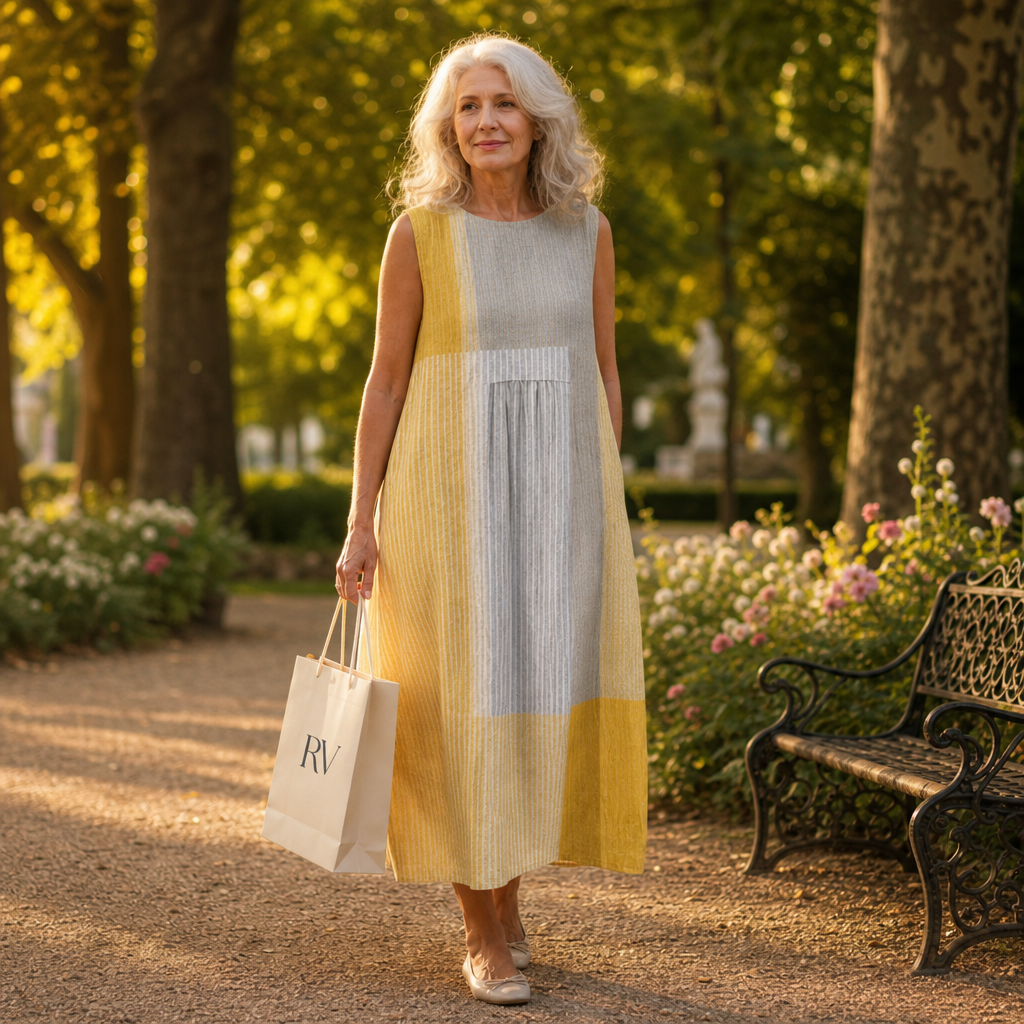 Joy - Comfortable Summer Dress Without Sleeves