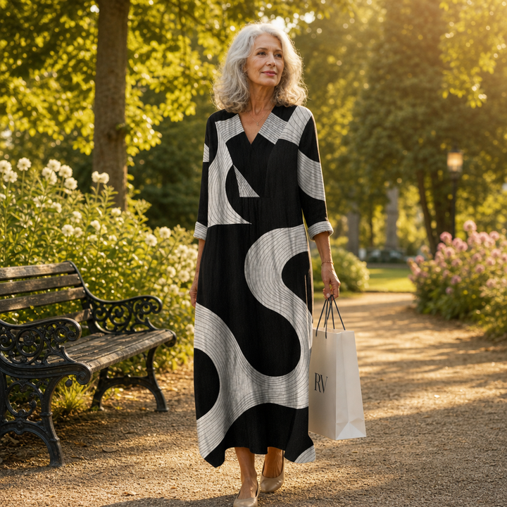 Ophélie - Flattering Printed Summer Dress