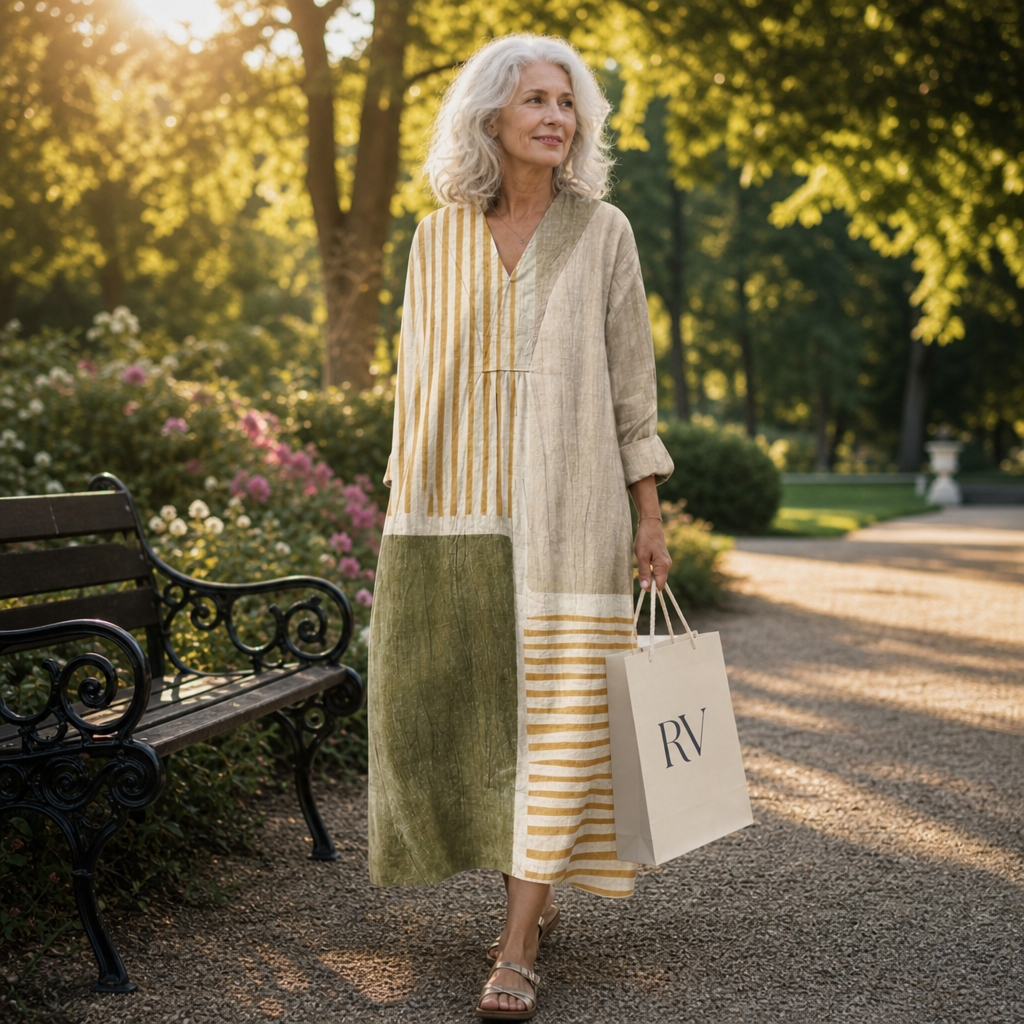 Tess - Flattering Printed Summer Dress
