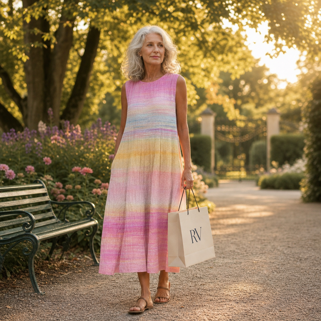 Esmée - Comfortable Summer Dress Without Sleeves