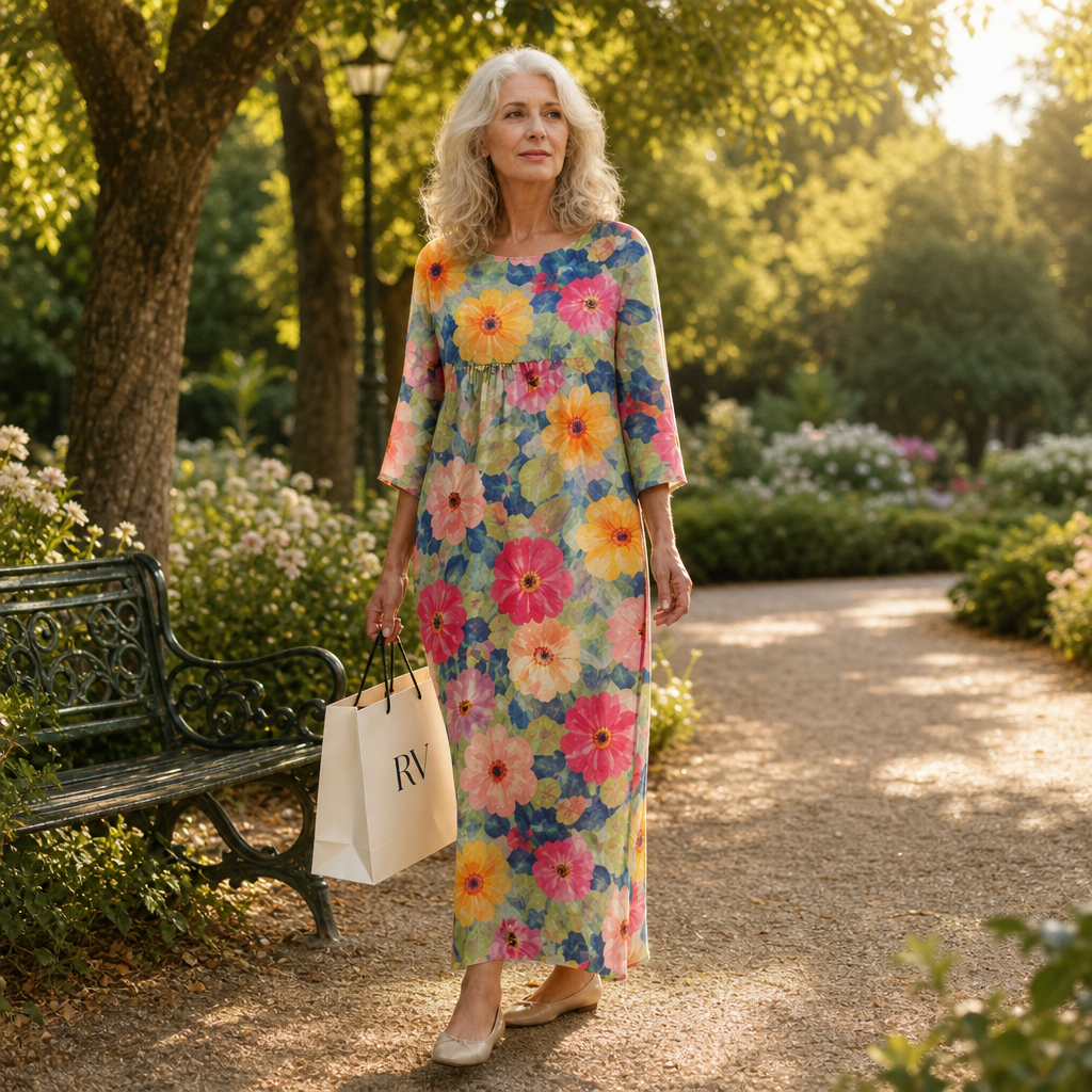 Solène - Long, flowing, chic, and comfortable dress
