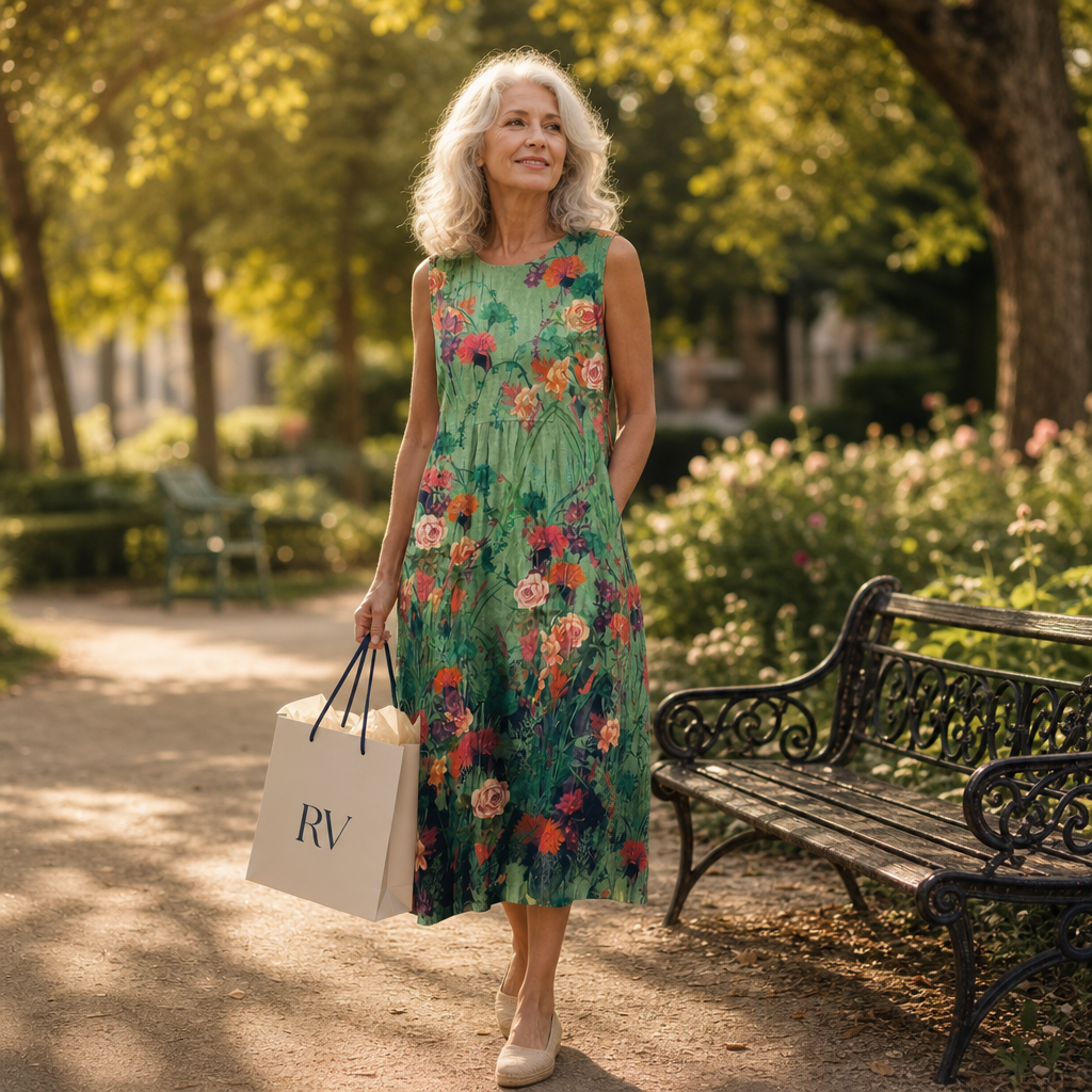 Juliette - Comfortable Summer Dress Without Sleeves