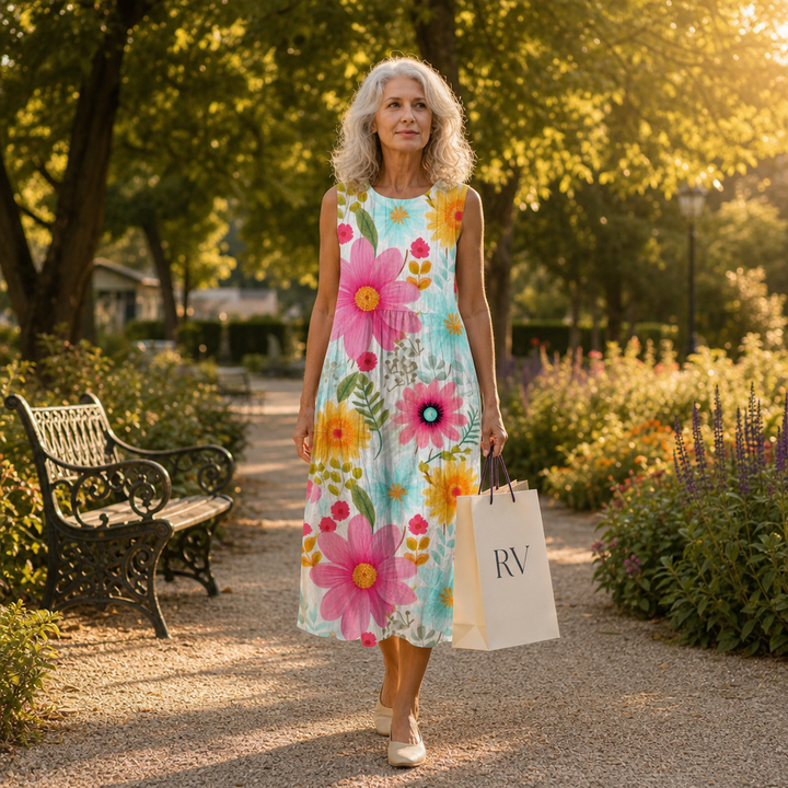 Manon - Comfortable Summer Dress without Sleeves