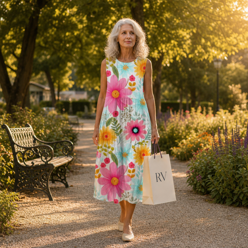 Pia - Flowing and Comfortable Dress