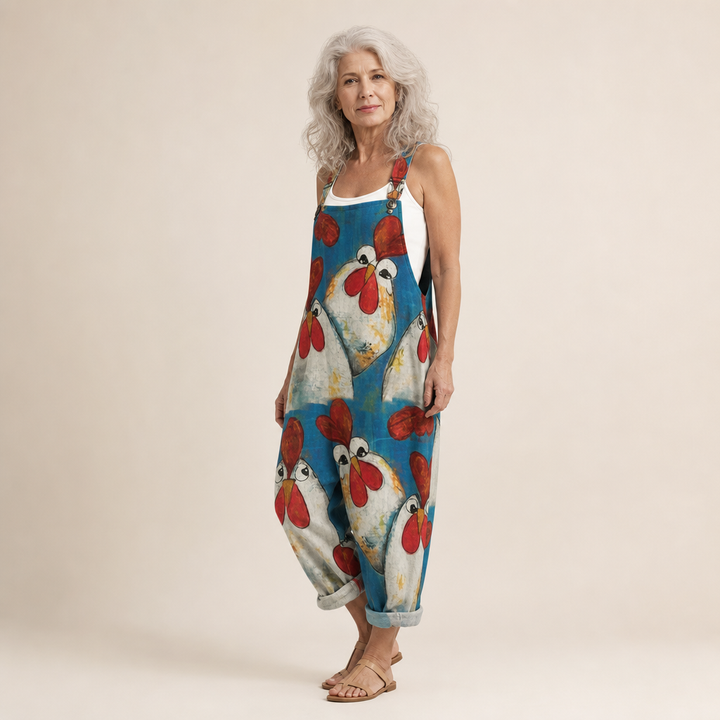Mariska | Lively Bohemian Poppy Print
