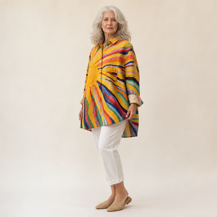Trees | Elegant Summer Blouse