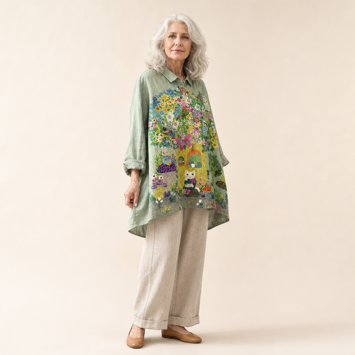 Caroline | Elegant Summer Blouse