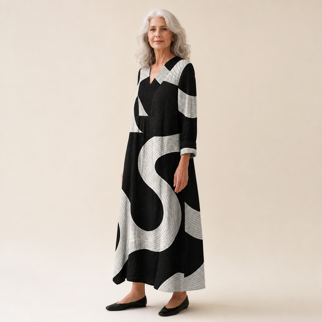 Ophélie - Flattering Printed Summer Dress