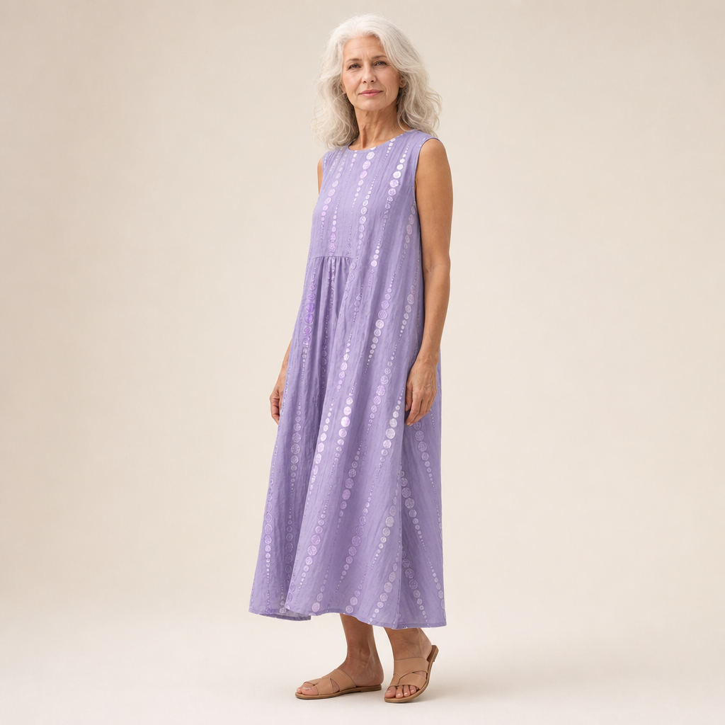 Axel - Comfortable Summer Dress Without Sleeves