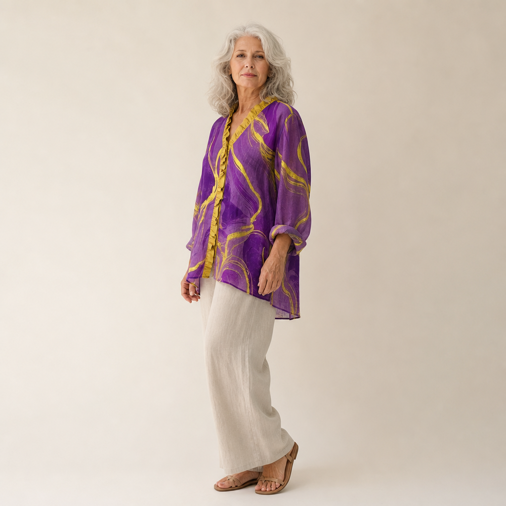 Noor | Elegant Summer Blouse