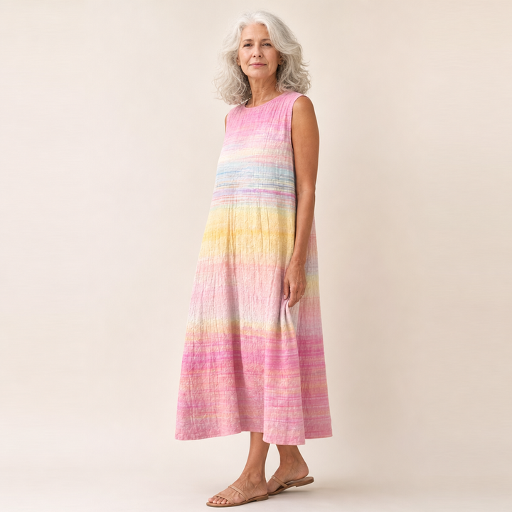 Esmée - Comfortable Summer Dress Without Sleeves
