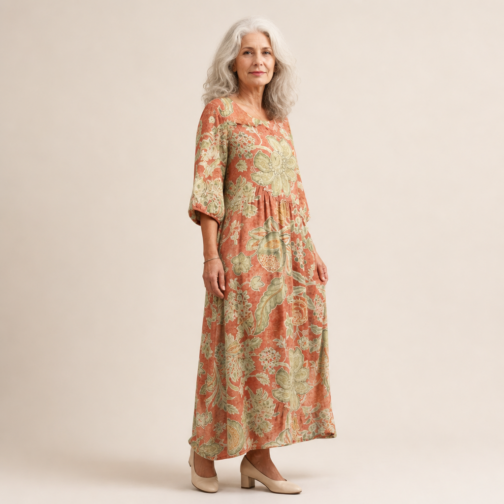 Zoe - Long, flowing, chic, and comfortable dress