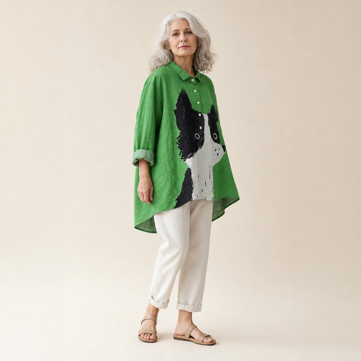 Charlotte | Elegant summer blouse