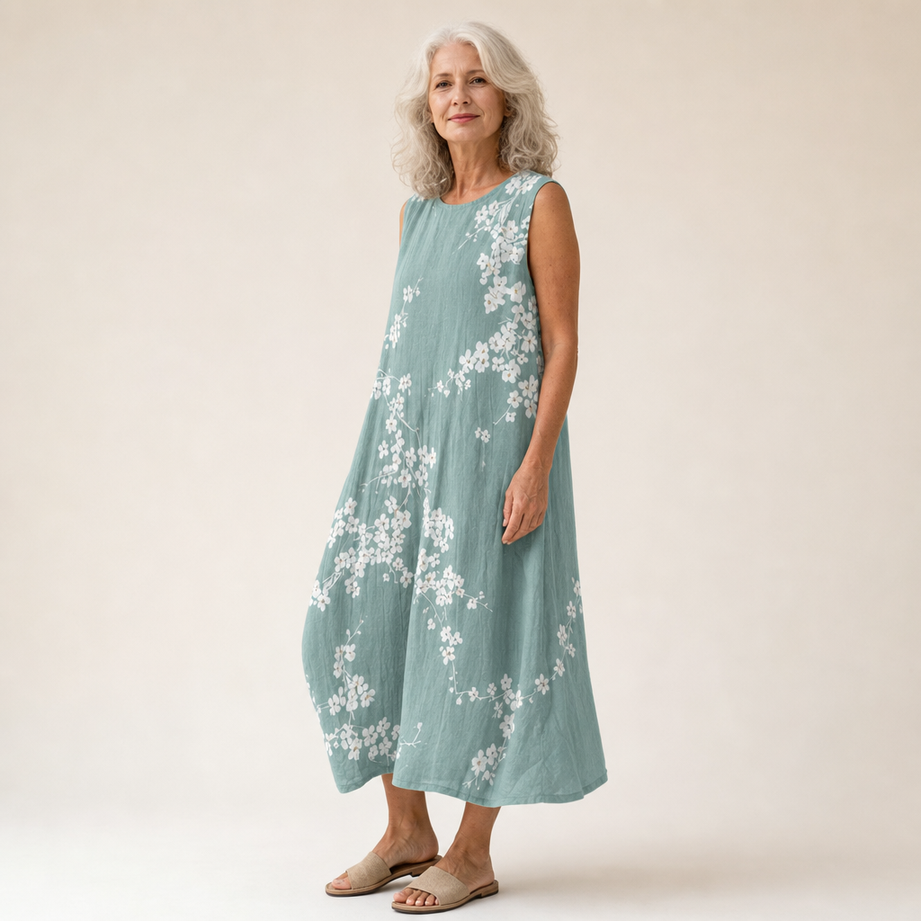 Ursule - Comfortable Summer Dress without Sleeves