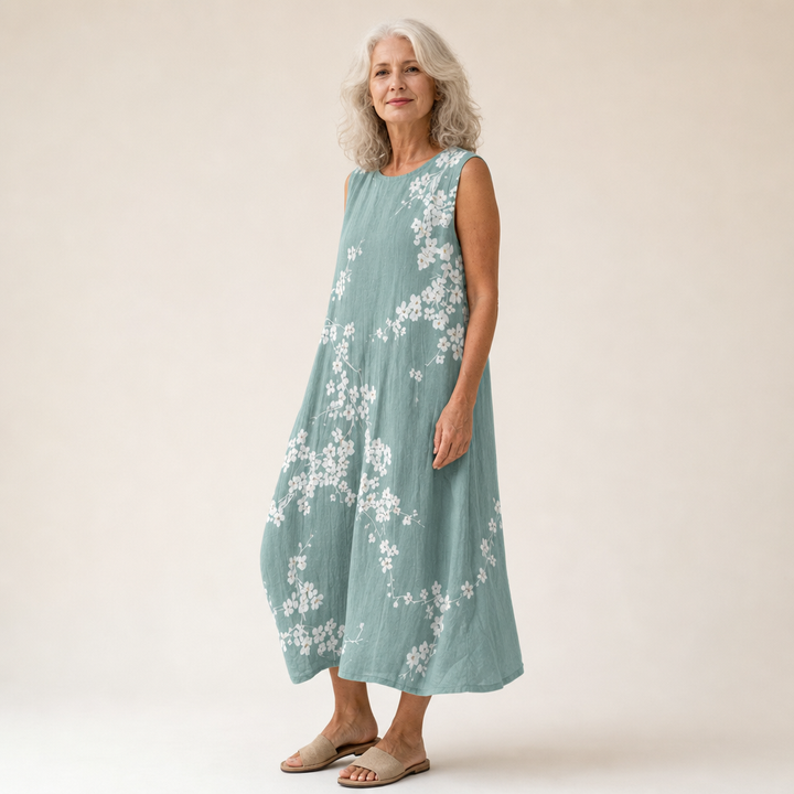 Ursule - Comfortable Summer Dress without Sleeves