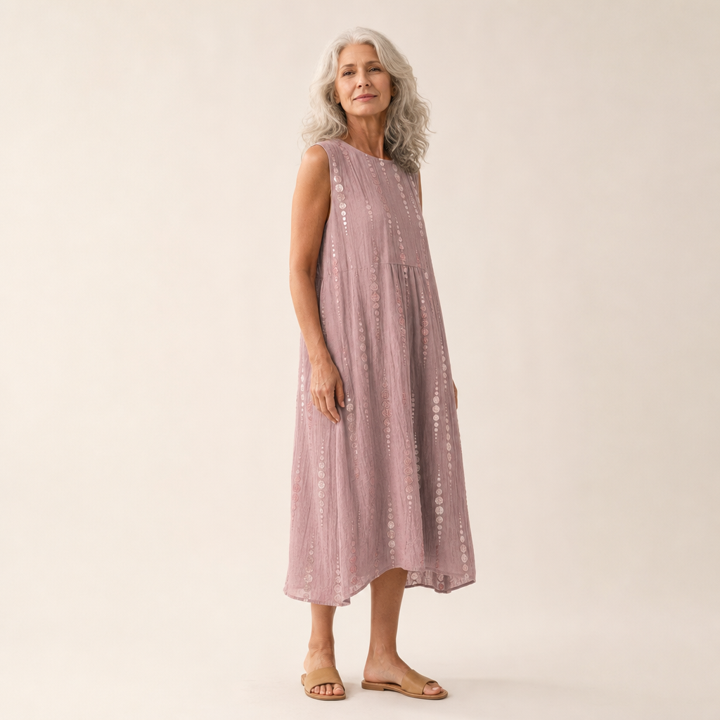 Sasha - Comfortable Summer Dress without Sleeves