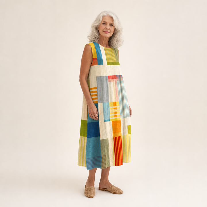 Léa - Comfortable Summer Dress without Sleeves