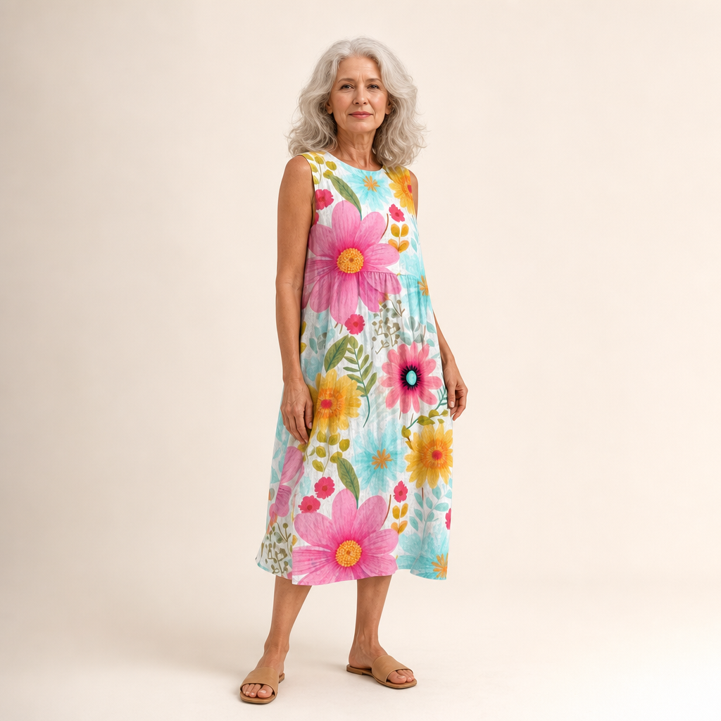 Pia - Flowing and Comfortable Dress