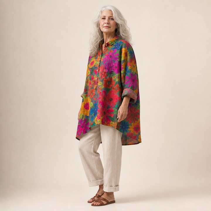 Silvia | Elegant Summer Blouse