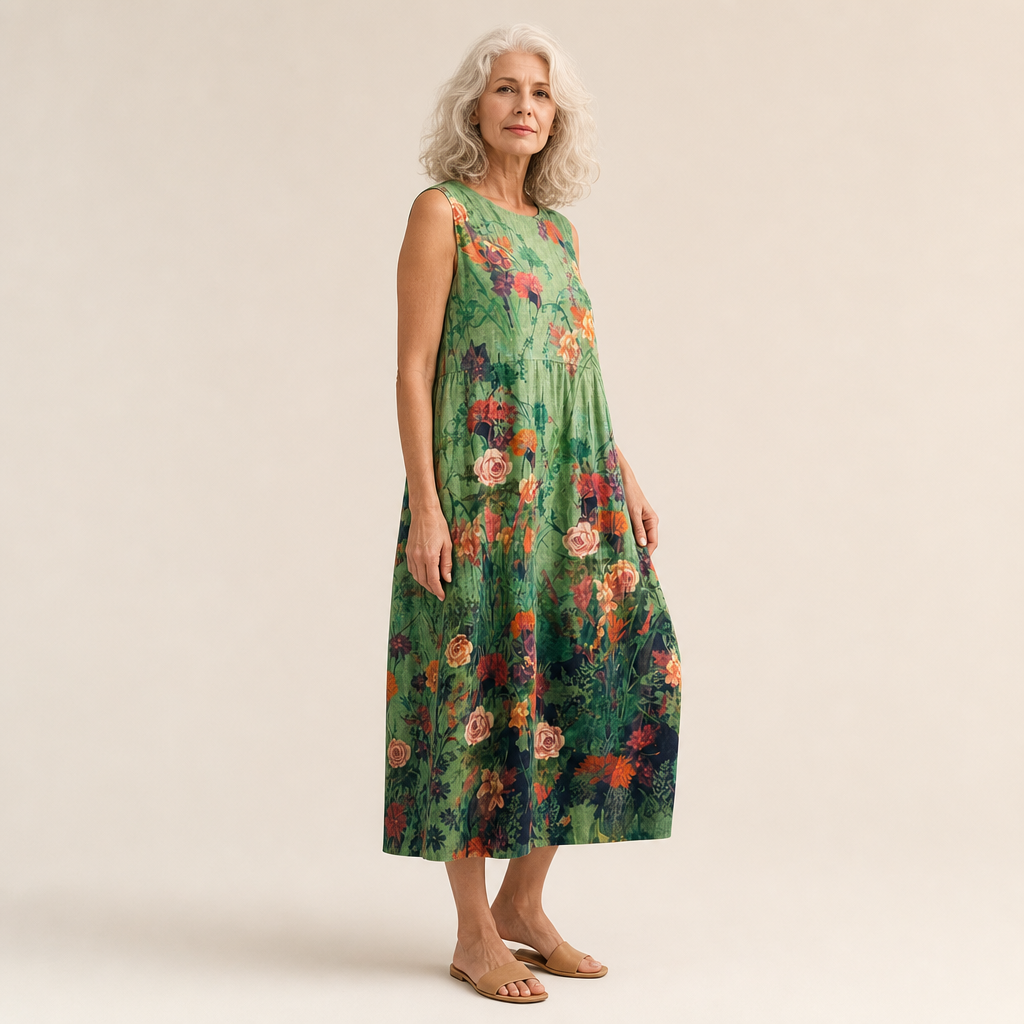 Juliette - Comfortable Summer Dress Without Sleeves