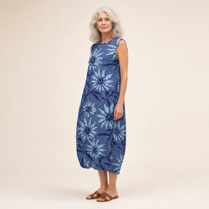Adelaide - Comfortable Summer Dress Without Sleeves