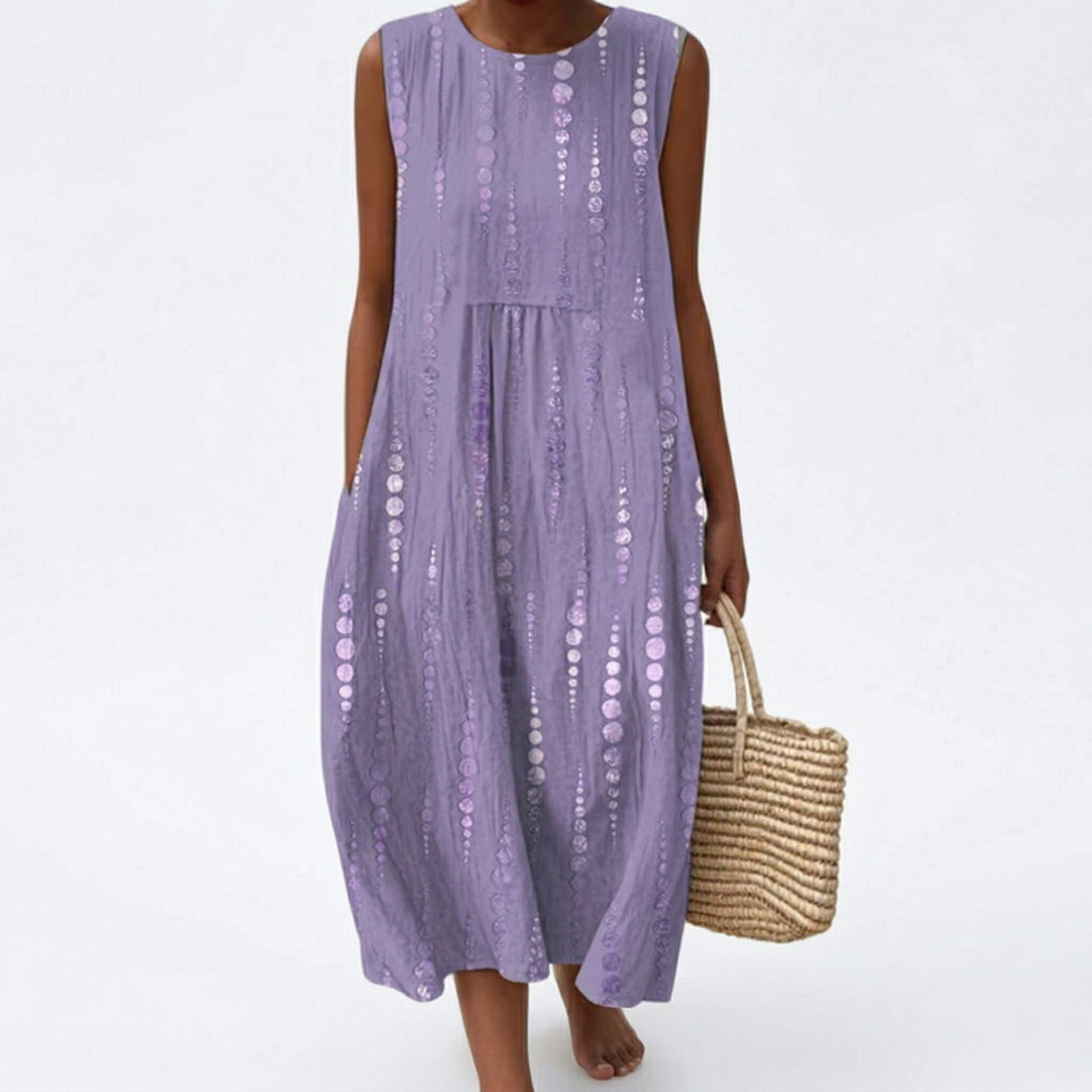 Axel - Comfortable Summer Dress Without Sleeves